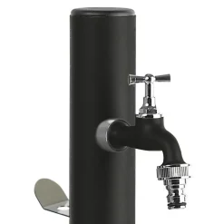 Acquapoint Fontane Da Interrare*Fontana da Giardino Aquapoint Loop da Interrare Nero Metal