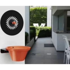Acquapoint Fontane A Parete*Fontana da Giardino Aquapoint a Parete Wall Fountain Daisy Terracotta
