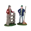 Lemax Personaggi*Friendly Neighbors Set Of 2 Cod. 12017