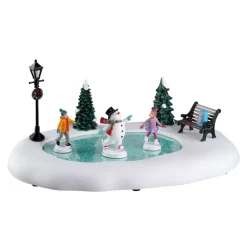 Lemax Scene Natalizie*Frosty Goes Ice Skating B/O 4.5V Cod. 24951