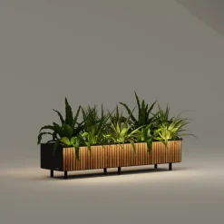 Herstera Fioriere In Metallo Herstera*Gambe per DECO PLANTER & PLANTER XIC - Set da 2 Gambe