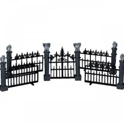 Lemax Accessori|Accessori*Gargoyle Fence Set Of 5 Cod. 44139