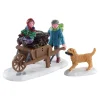 Lemax Personaggi*Gathering Kindling Set of 2 Cod. 82596