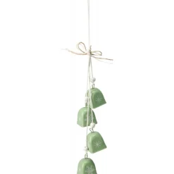 Koopman Ghirlande*Ghirlanda Campanelle Quadrate 38 cm. Pezzo Singolo