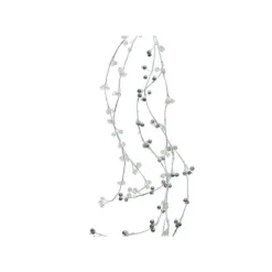 Kaemingk Ghirlande*Ghirlanda da appendere con neve Ghiaccio dim 5x10x110 cm