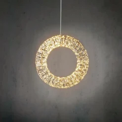 Edelman Luci Di Natale|Luci Di Natale*Ghirlanda Illuminata 2000 LED Bianco Caldo IP44