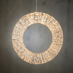Edelman Luci Di Natale|Luci Di Natale*Ghirlanda Illuminata 4000 LED Bianco Caldo IP44