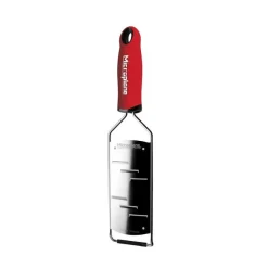 Microplane Grattugie Microplane*Grattugia Rossa Gourmet Lama a Scaglie Grandi