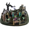 Lemax Edifici E Giostre In Movimento|Edifici E Giostre In Movimento*Graveyard Party con Alimentatore 4.5V Cod. 94488