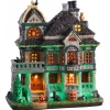 Lemax Edifici Illuminati|Edifici Illuminati*Grimsbury Haunted House con Alimentatore 4.5V Cod. 05609