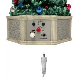 Lemax Edifici E Giostre In Movimento|Novità Lemax Natale 2025*Have A Blue (Tooth) Christmas (Tree) con Alimentatore 4.5V Cod. 54580