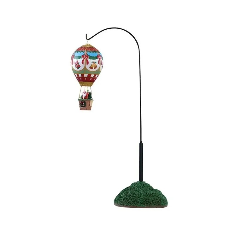 Lemax Scene Natalizie*Holiday Cheer Hot Air Balloon B/O 4.5V Cod. 84389