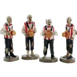 Lemax Personaggi|Personaggi*Horrific Harmonies Set Of 4 Cod. 82562