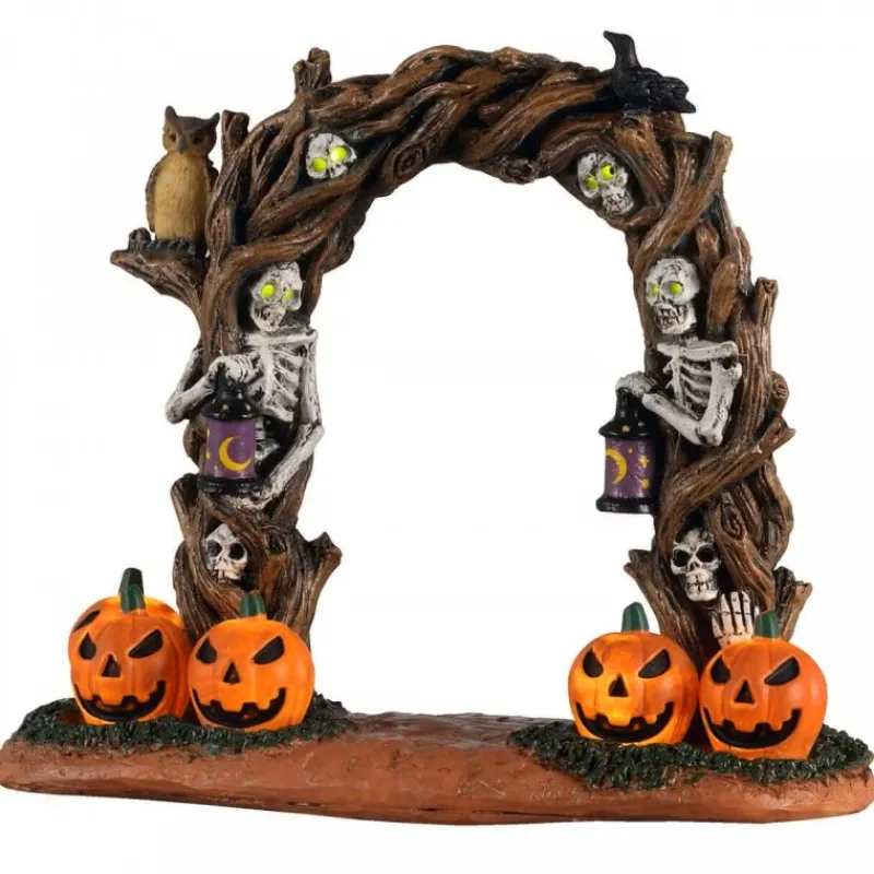 Lemax Scene Halloween|Novità Lemax Spooky Town 2025*Horror Arch B/O 4.5V Cod. 14826