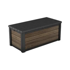 Keter Bauli In Resina|Linea Premium Keter Signature*Baule in Resina SIGNATURE DECO BOX 150 NOCE