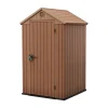 Keter Casette In Resina Keter|Casette Da Giardino Piccole*Casetta da Giardino in Resina DARWIN 4x4 Wood