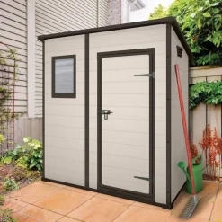 Keter Casette In Resina Keter|Casette Da Giardino Piccole*Casetta da Giardino in Resina MANOR Pent 6x4 Beige