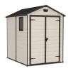 Keter Casette In Resina Keter|Casette Da Giardino Piccole*Casetta da Giardino in Resina MANOR 6x5 Beige