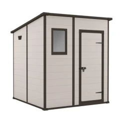 Keter Casette In Resina Keter|Casette Da Giardino Piccole*Casetta da Giardino in Resina MANOR Pent 6x6 Beige