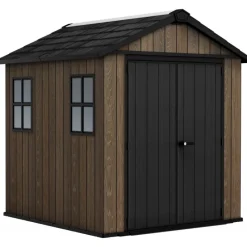 Keter Casette In Resina Keter|Linea Premium Keter Signature*Casetta da Giardino in Resina SIGNATURE APEX 775 NOCE - Doppia scelta di montaggio