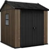 Keter Casette In Resina Keter|Linea Premium Keter Signature*Casetta da Giardino in Resina SIGNATURE APEX 757 NOCE - Doppia scelta di montaggio