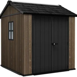 Keter Casette In Resina Keter|Linea Premium Keter Signature*Casetta da Giardino in Resina SIGNATURE APEX 757 NOCE - Doppia scelta di montaggio