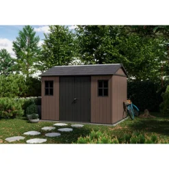 Keter Casette In Resina Keter|Casette Da Giardino Grandi*Casetta da Giardino in Resina NEWTON PLUS 7511 - Doppia Scelta di Montaggio