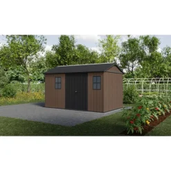 Keter Casette In Resina Keter|Casette Da Giardino Grandi*Casetta da Giardino in Resina NEWTON PLUS 7513 - Doppia Scelta di Montaggio