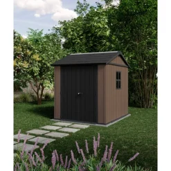 Keter Casette In Resina Keter|Casette Da Giardino Grandi*Casetta da Giardino in Resina NEWTON PLUS 775 - Doppia Scelta di Montaggio