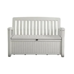 Keter Cassapanche In Resina|Bauli In Resina*Cassapanca in Resina PATIO BENCH Bianca