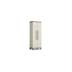 Keter Armadi Da Esterno|Armadi In Resina*Excellence Alto 4 Ripiani Regolabili - ISTA 6 - 65X45X182H