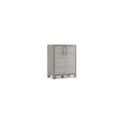 Keter Armadi Da Esterno|Armadi In Resina*Gulliver Basso Xl - Armadio Impermeabile Cert. Ipx3 - ISTA 6 - 80X44X100H