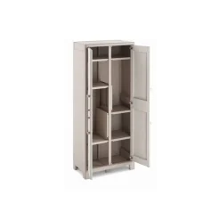 Keter Armadi Da Esterno|Armadi In Resina*Gulliver Multispace Xl - Armadio Impermeabile Cert. Ipx3 - ISTA 6 - 80X44X182H
