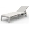 Keter Divani E Set Da Giardino|Divani E Set Da Giardino*Lettino Prendisole MALLORCA SUNLOUNGER Bianco
