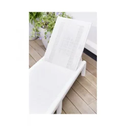 Keter Divani E Set Da Giardino|Divani E Set Da Giardino*Lettino Prendisole MALLORCA SUNLOUNGER Bianco