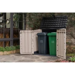 Keter Armadi Da Esterno|Armadi In Resina*Porta Attrezzi da Giardino STORE IT OUT MIDI Beige