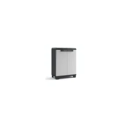 Keter NON Ordinabili Armadi Da Esterno|Armadi In Resina*Keter Split Cabinet Recycling Premium - Armadio Per La Raccolta Differenziata Con Piedini E Apertura A Pressione - 68X39X92H