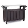 Keter Bauli In Resina*Tavolino In Resina BBQ UNITY XL