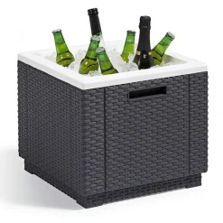 Keter Arredamento Da Giardino Keter|Arredamento Da Giardino Keter*Tavolino Portaghiaccio ICE CUBE Grafite