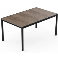 Keter Arredamento Da Giardino Keter|Arredamento Da Giardino Keter*Tavolo PORTO 160 effetto Legno struttura Grafite