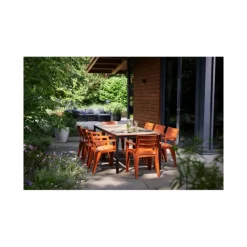 Keter Arredamento Da Giardino Keter|Arredamento Da Giardino Keter*Tavolo PORTO 160 effetto Legno struttura Grafite