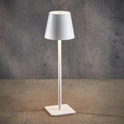 Edelman Illuminazione Da Esterno|Illuminazione Da Esterno*Lampada da Tavolo colore Bianco LED Multicolore USB-C