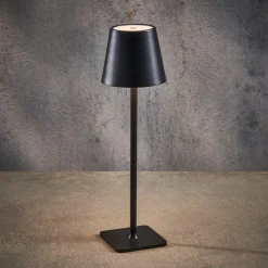 Edelman Illuminazione Da Esterno|Illuminazione Da Esterno*Lampada da Tavolo colore Nero LED Multicolore USB-C