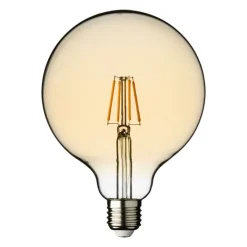 Lotti Luci Di Natale|Luci Di Natale*Lampadina E27 Vintage Globo Ø 125 Bianco Caldo 4W
