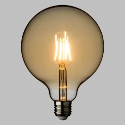 Lotti Luci Di Natale|Luci Di Natale*Lampadina E27 Vintage Globo Ø 125 Bianco Caldo 4W