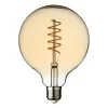 Lotti Luci Di Natale|Luci Di Natale*Lampadina E27 Vintage Globo Ø 125 Bianco Caldo 4W a Spirale