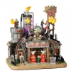Lemax Edifici Illuminati|Edifici Illuminati*Last Ditch Gas & Salvage con Alimentatore 4.5V Cod. 25842