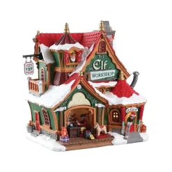 Lemax Lemax Starter Pack|Novità Lemax Natale 2025*Elf Village Deluxe Pack con Neve in Omaggio