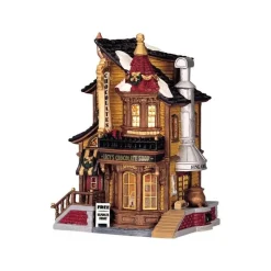 Lemax Edifici Illuminati|Lemax Best Buy*Starter Pack con Neve in Omaggio - Devaney's Bakery, Tannenbaum Christmas Shoppe, Lucy's Chocolate Shop