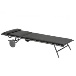 LaFuma Lettini Arredo Giardino|Lafuma Prestige*Lettino BAYANNE II LFM5177 Onyx